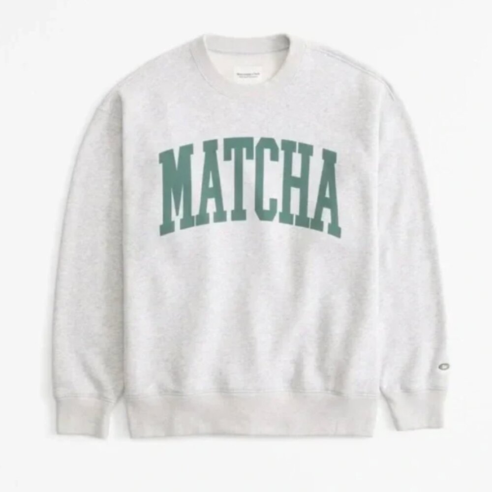 Abercrombie & Fitch Matcha Crewneck Sweatshirt